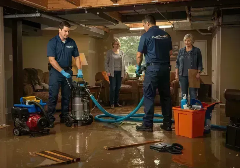 Basement Water Extraction and Removal Techniques process in Bronson, FL